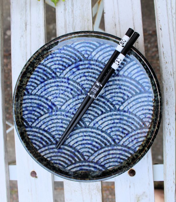 Sushi-tallrik vågor Sushi-tallrik vågor