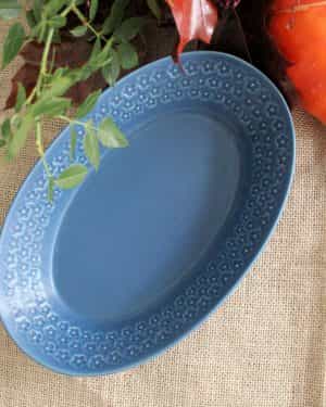 Press Flower Blue Fat