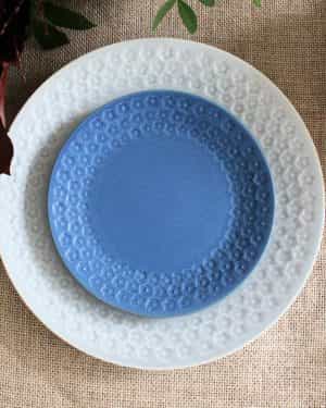 Press Flower Blue Plate - Bild 3