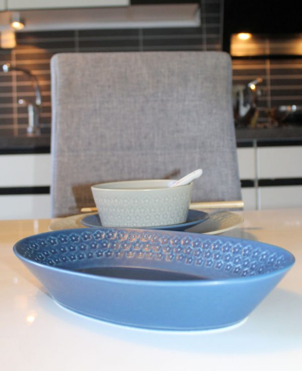 Press Flower Blue Fat