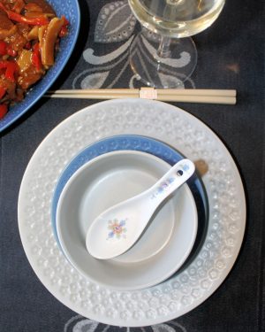 Press Flower Grey Bowl - Bild 4