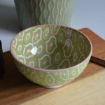 Cloisonne Rice Bowl Grön