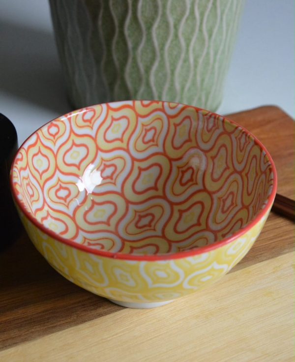 Cloisonne Rice Bowl Gul