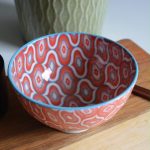 Cloisonne Roce Bowl Röd