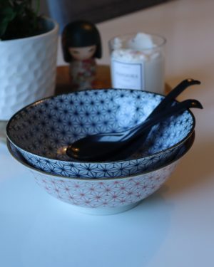 Flower ramen, 2 skålar