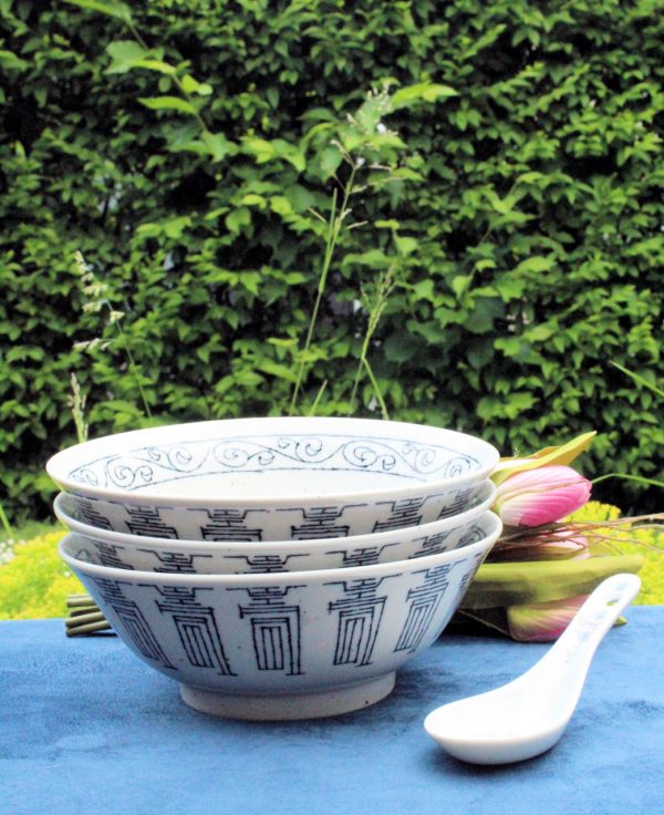 White ramen ramenskål