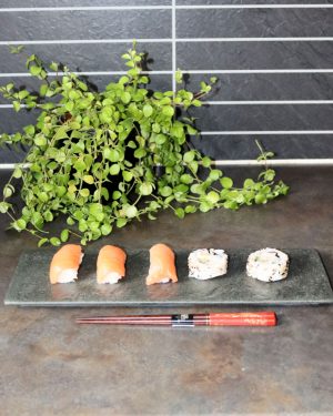 Black Sushi Plate - Bild 3