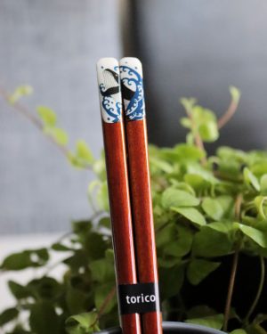 Waves whale chopsticks